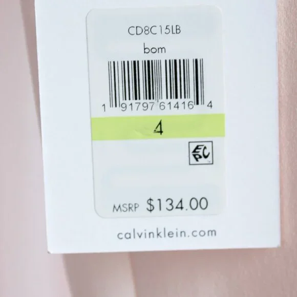 Calvin Klein Bom Blush Pink Dress - Picture 7 of 7